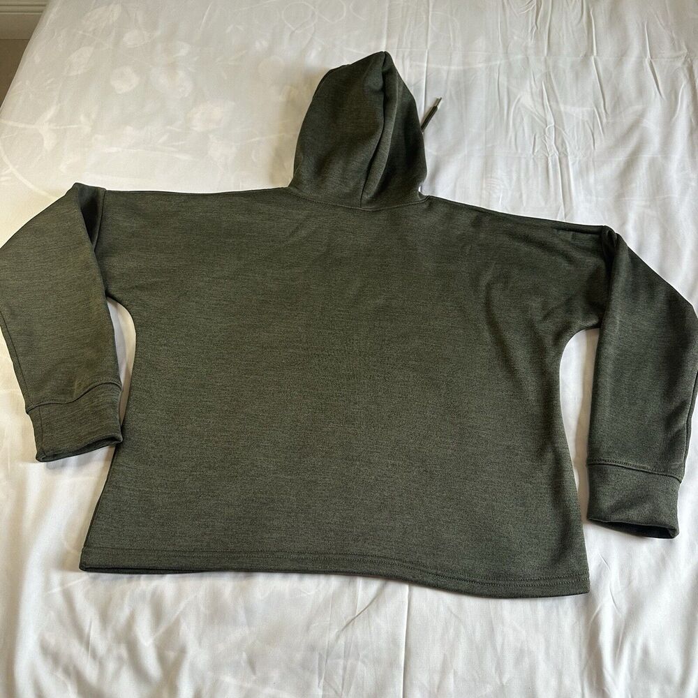Buffalo Outdoors® Workwear Women's Cropped Hooded Sweatshirt - Picture 4 of 10